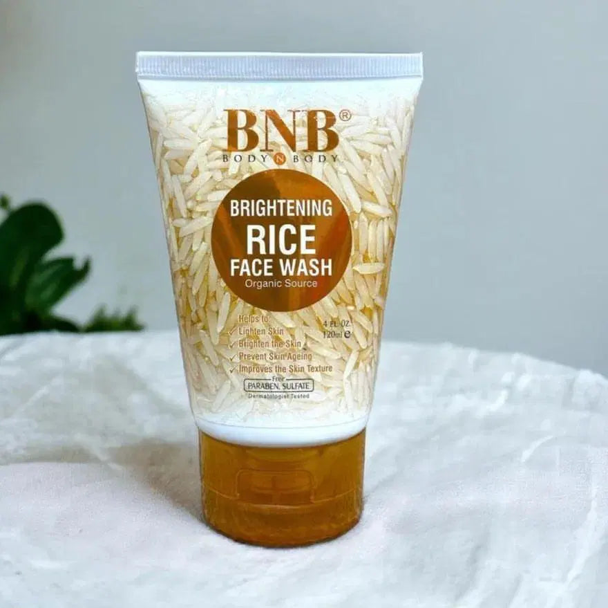 BNB Brightening Rice Face Wash – Deep Cleanse & Glow for All Skin Types